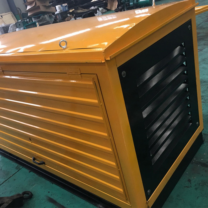 50千瓦柴油发电机组室外施工/工地用简易防雨棚100/150kw发电机组