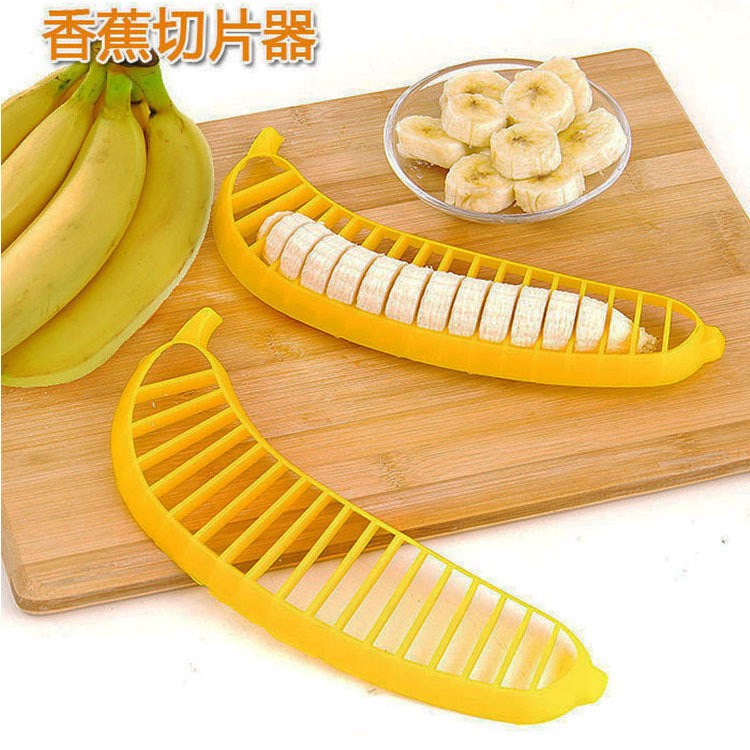 Creative Banana Cutter Cutter Banana Cutter Slicer Fruit-Cuttng Device Banana Knife Banana Cutter