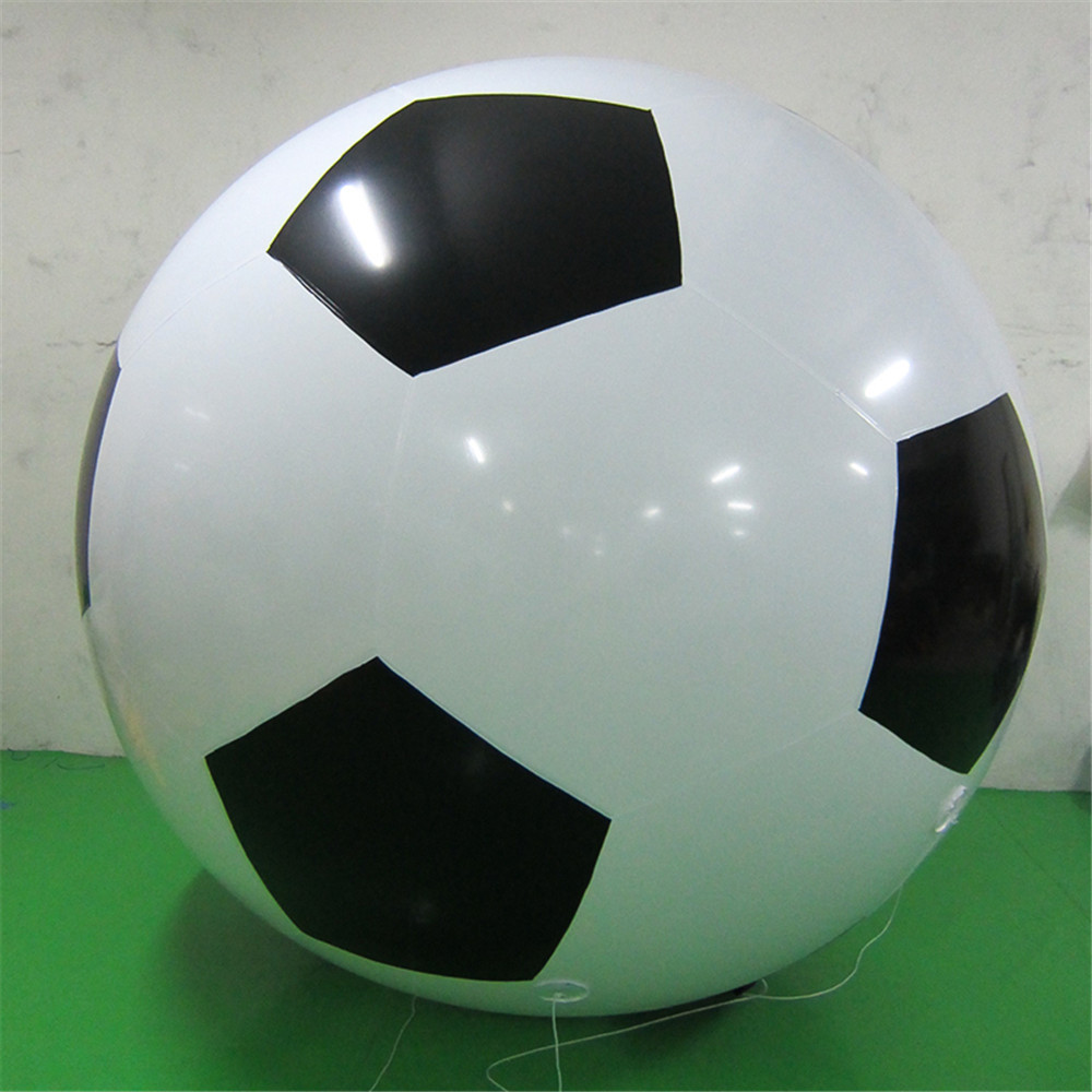 热销充气沙滩大足球pvc充气彩色大球幼儿园互动彩球户外充