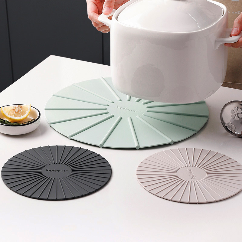 厨房放锅垫子桌上隔热垫汤锅垫餐桌碗碟垫杯垫餐垫防烫耐高温硅胶