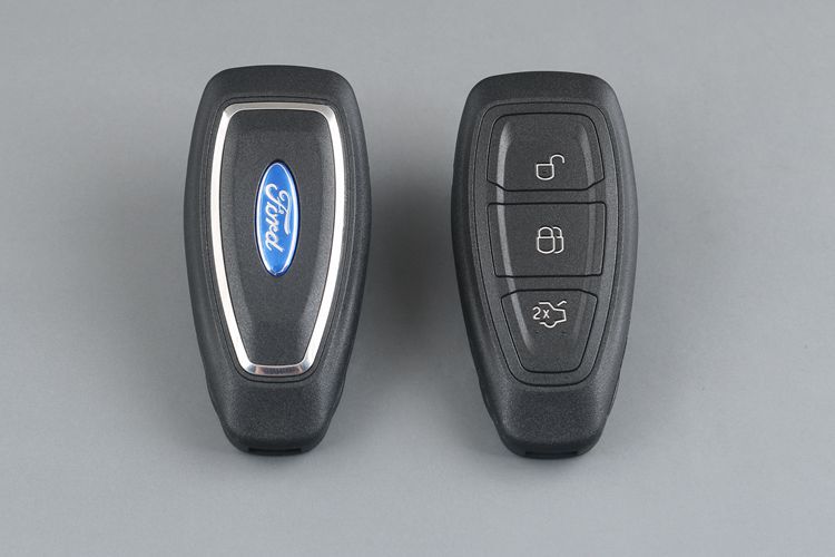 适用于福特蒙迪欧致胜智能卡钥匙壳翼虎遥控钥匙水滴款替换外壳