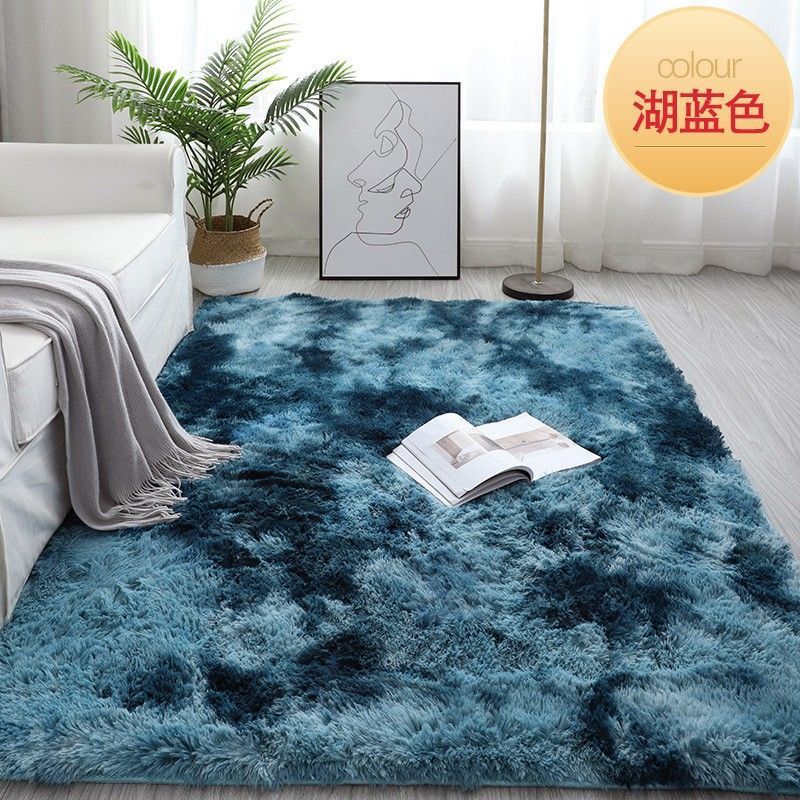 Carpet Bedroom Thickened Long-Haired Girl Stain-Resistant Bedside Blanket Living Room Coffee Table Bay Window Large Area Full of Photo Blanket