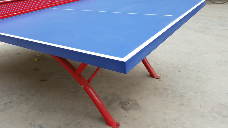 室外乒乓球台 户外乒乓球桌 标准比赛乒乓球台学校防晒smc乒乓案
