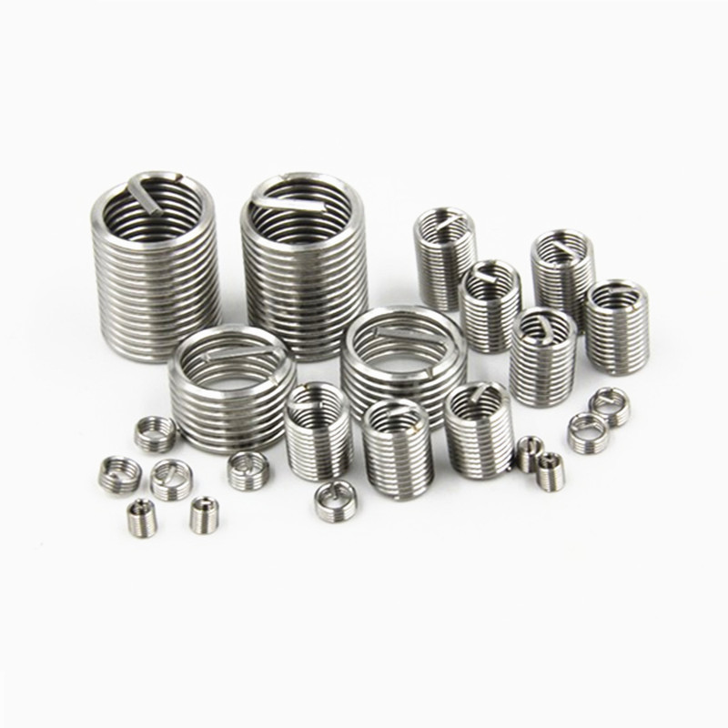 316不锈钢螺套 钢丝牙套弹簧丝套 316材料螺纹保护套m8m10m12m16