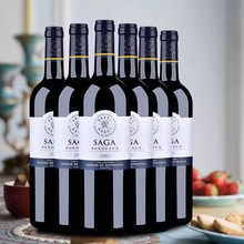 法国拉菲传说波尔多干红葡萄酒原瓶原装进口红酒750ml*6整箱正品