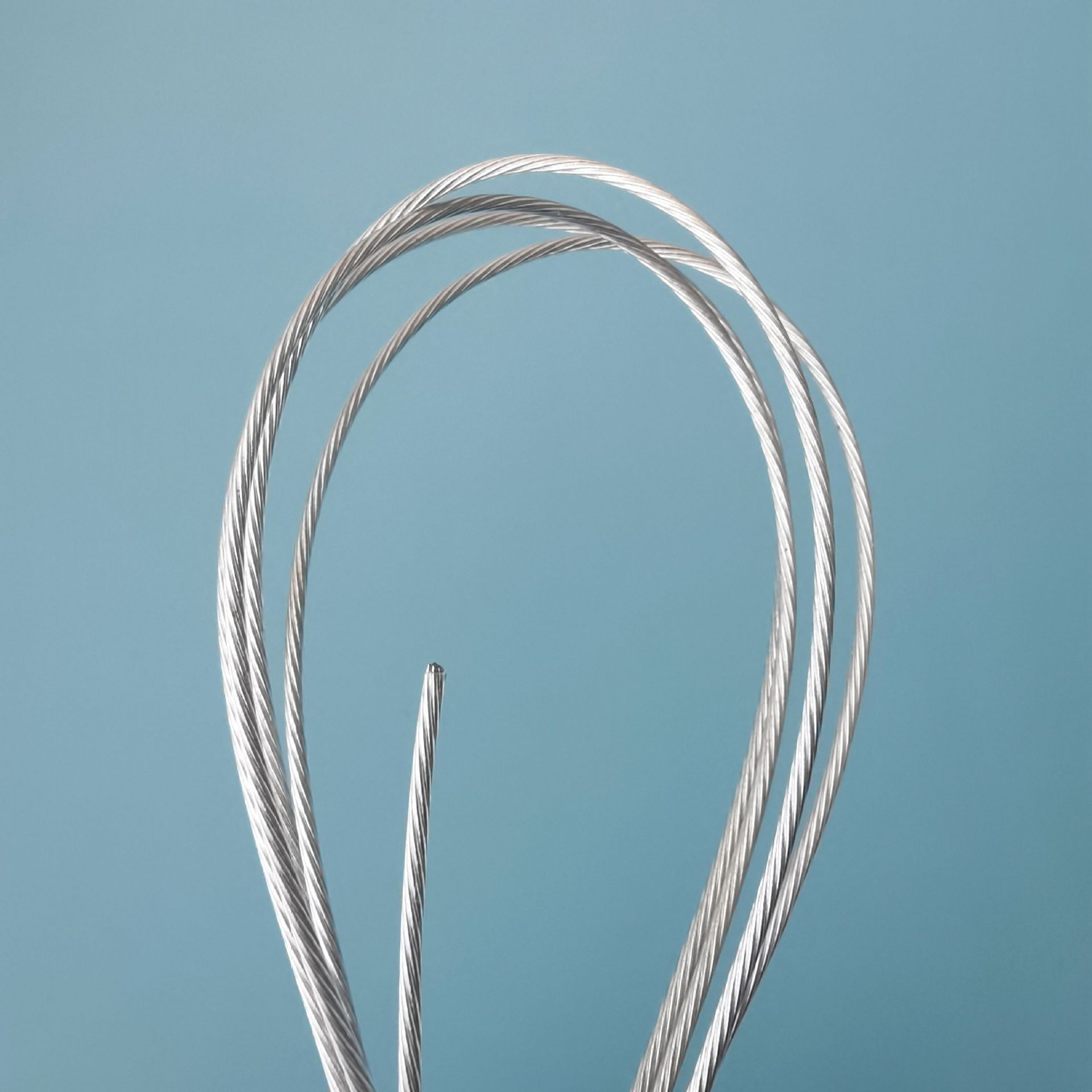 涂塑钢丝绳 大棚支架捆扎 pvc包胶钢丝绳1.5mm工厂现货供应