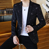 man man 's suit suit leisure time business affairs formal wear Groom full dress Autumn Korean Edition suit coat Trend singleton jacket