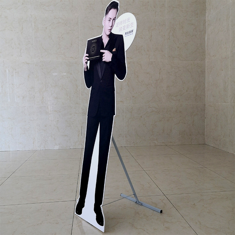 【厂家直销】人像立牌定制 pvc 雪弗板 异性雕刻 安迪板人形立牌