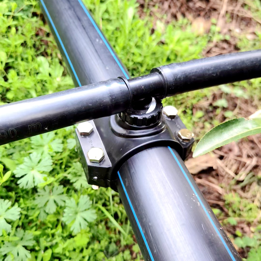 外贸供应 农业灌溉pe hdpe pvc塑料ppr管的pp夹座鞍座25-110mm