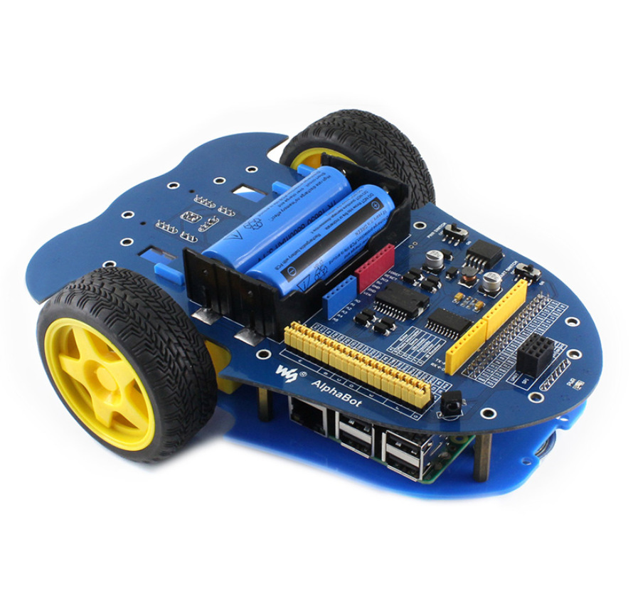 智能小车机器人 alphabot底板智能车底盘 支持接入树莓派 arduino