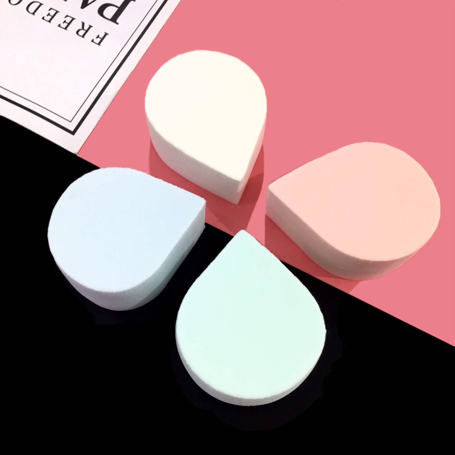 卡丁娜3000亲水维e水滴形粉扑泡大干湿两用bb霜粉底液