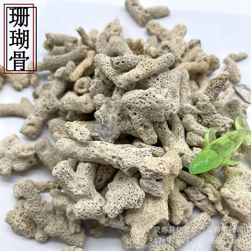 厂家批发珊瑚石 珊瑚骨 珊瑚砂 鱼缸滤材 水族过滤材料珊瑚砂