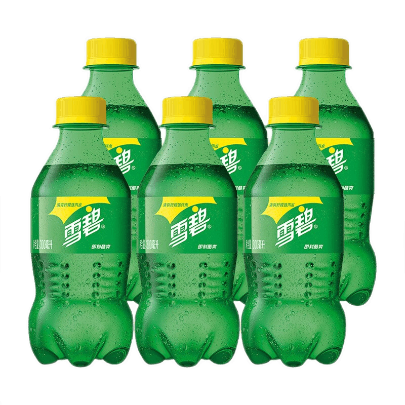 300ml*6瓶整箱迷你小瓶碳酸饮料零度可乐雪碧[alyp]-阿里巴巴
