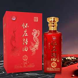 白酒批发 怀庄特曲 三星上匠酒 酱香型 500ml/瓶纯粮酿造量大从优