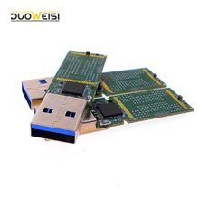 IS917 U盘主控板 DIY USB3.0双贴PCB电路板G2板型 TSOP BGA无闪存