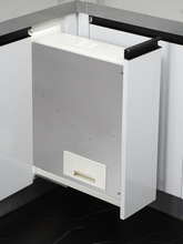 ZN0W批发橱柜嵌入式米箱304不锈钢 厨房家用抽屉式米面箱米桶米柜