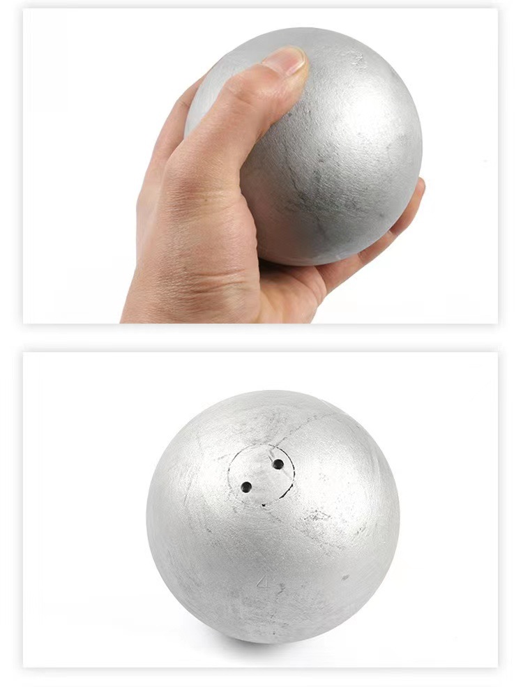 铅球学校体育比赛多重重量铅球高中初中田径运动实心铅球