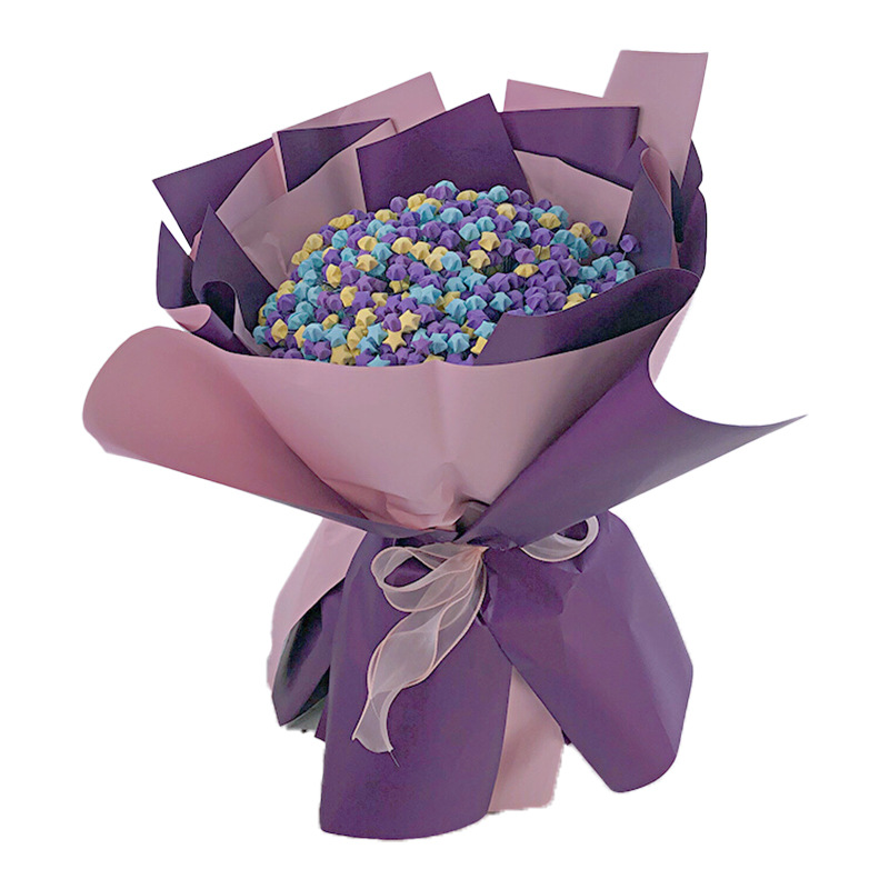 折纸星星花束全套装满天星diy手工制作材料包成品生日礼物女生友