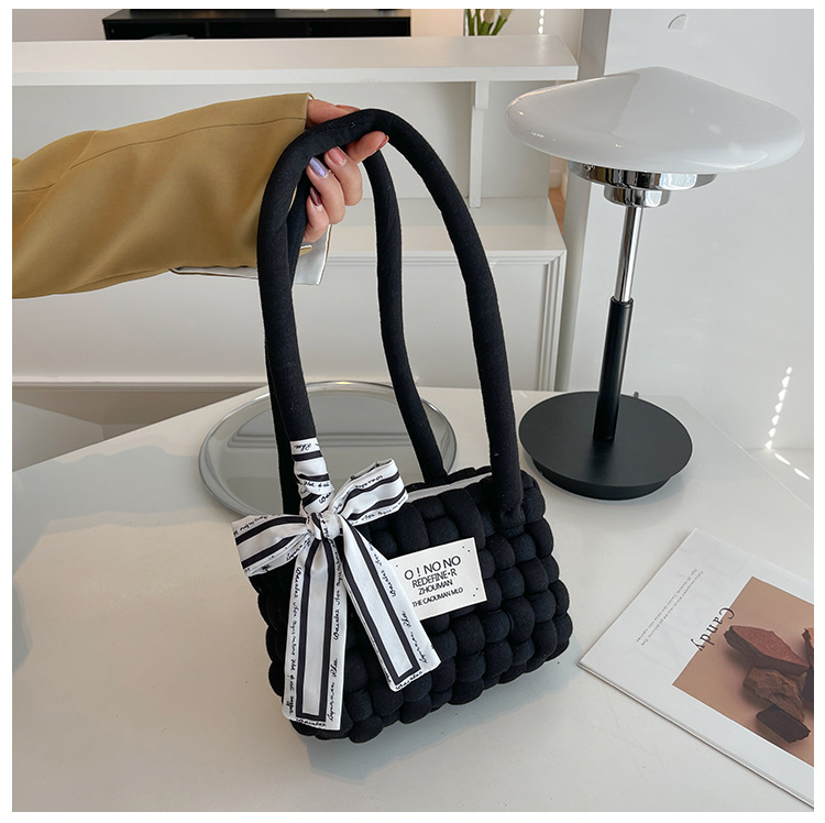 Woven Bag Handmade DIY Portable Chessboard Bag Homemade Material Bag Holiday Gift Girlfriends' Gift One Piece Dropshipping
