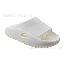 OEM厂家定制日本儿童踩屎感拖鞋居家EVA厚底一字拖Slide Slippers