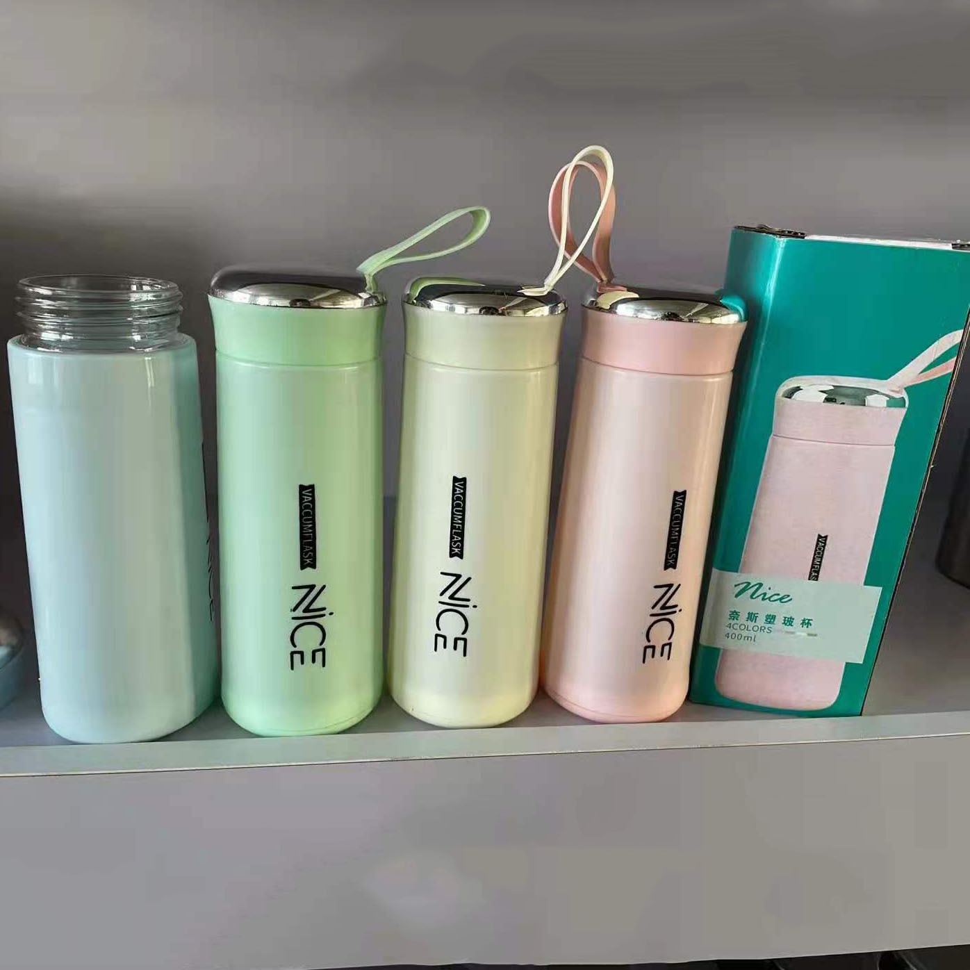 地推小礼品批发奈斯玻璃水杯高颜值2元百货批发实用小礼品赠送