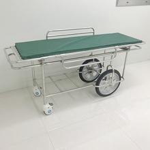 不锈钢担架车抢救推车手术对接车转移床病人推车abs转运车