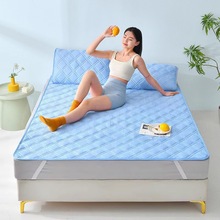 日本冷感床垫超冷感床垫婴儿凉垫批发夏天空调降温凉席薄款涼感垫
