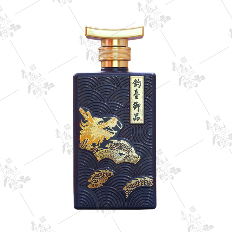 喷涂烤花白酒瓶种类多样红酒洋酒伏特加瓶子精美玻璃酒瓶-阿里巴巴