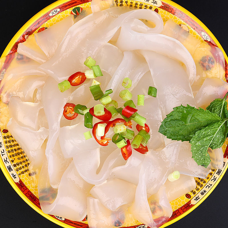 10袋包邮东北水晶大拉皮夏季凉拌菜凉皮凉拌冷面土豆粉皮开袋速食