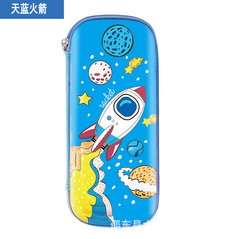 Eva Children's Pencil Case Canvas Pen Bag Stationery Box 3D Pencil Box Children's Stationery Box Pupils' Pencil Case Small Prize