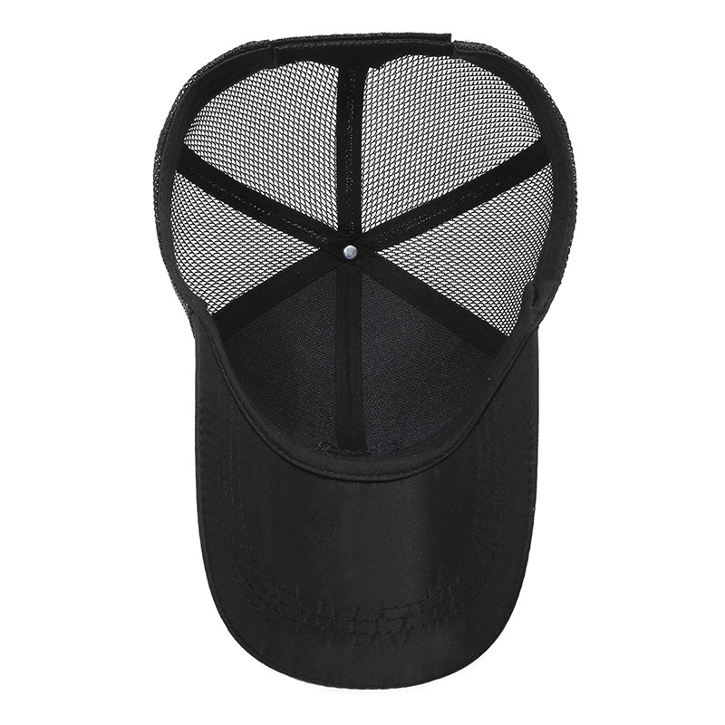 Spring Summer Mesh Hat Men's New Baseball Cap Breathable Quick-Drying Sun Hat Peaked Cap Female Outdoor Fishing Cap