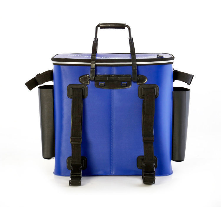 鱼箱装鱼桶加厚鱼护桶一体多功能钓鱼桶大号活鱼桶折叠渔具包渔护