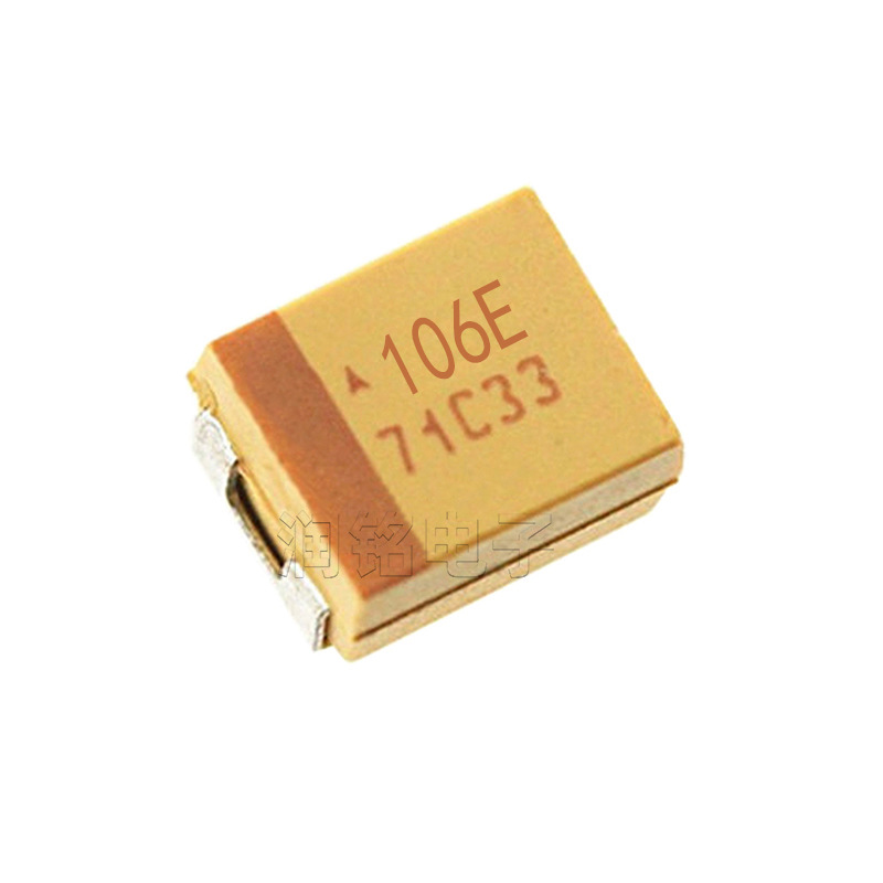 1210贴片钽电容 3528 b型 25v 10uf ±10% tajb106k025rnj 106e