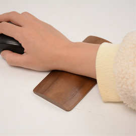 厂家直供木质鼠标手托 黑胡桃木掌托 点经手鼠标创意实木腕托