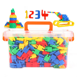 蘑菇钉套装组合拼插板 儿童益智拼图玩具男女孩积木想象力开发