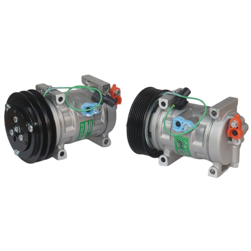 适用江淮帅铃空调压缩机 康铃 骏铃v5v6轻卡货车全新冷气泵12v24v