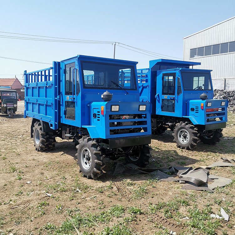 矿用四不像四驱运输车 大马力农用四驱车 山地四轮翻斗车