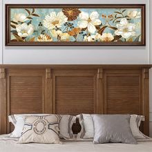 卧室床头画美式主卧挂画法式墙面装饰高级感欧式复古油画壁画