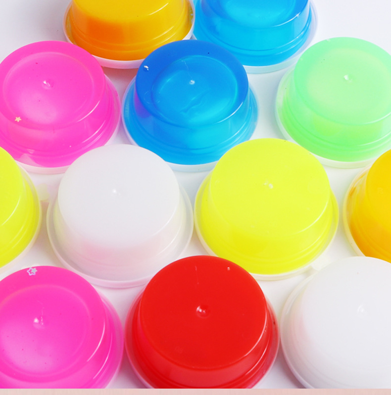 鬼才小子12色入m起泡胶套装可起泡 水晶泥起泡胶橡皮泥拉力大玩具