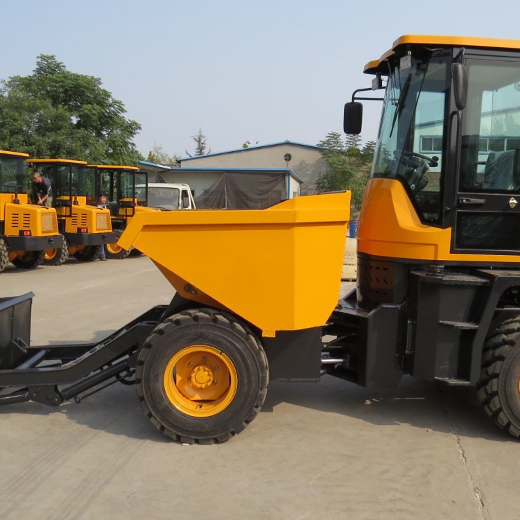 前卸式自装翻斗车 沙场土方施工 工作效率较高 运行稳定
