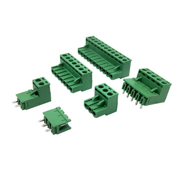 接线端子 插拔式 kf2edg 5.08/5.0mm间距2-16p 直针/弯针连 接端