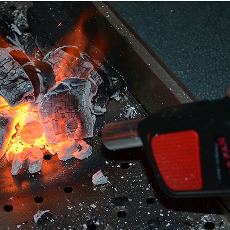 电动鼓风机木炭引火烧烤工具户外点火鼓风机电动助燃器烧烤鼓风机