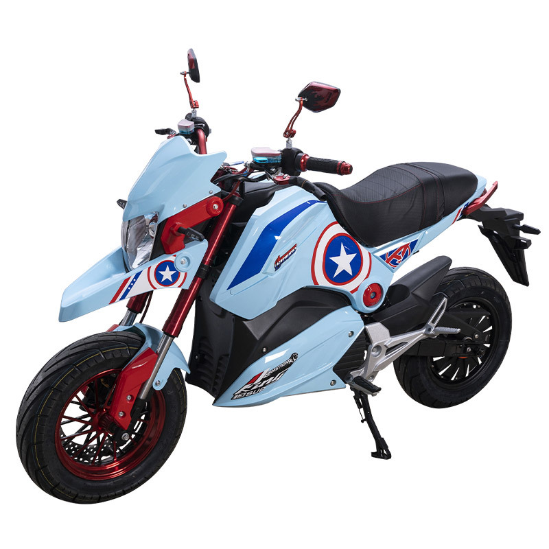 厂家供应m5电摩12寸电猴子电动摩托车电动车成人72v电瓶车