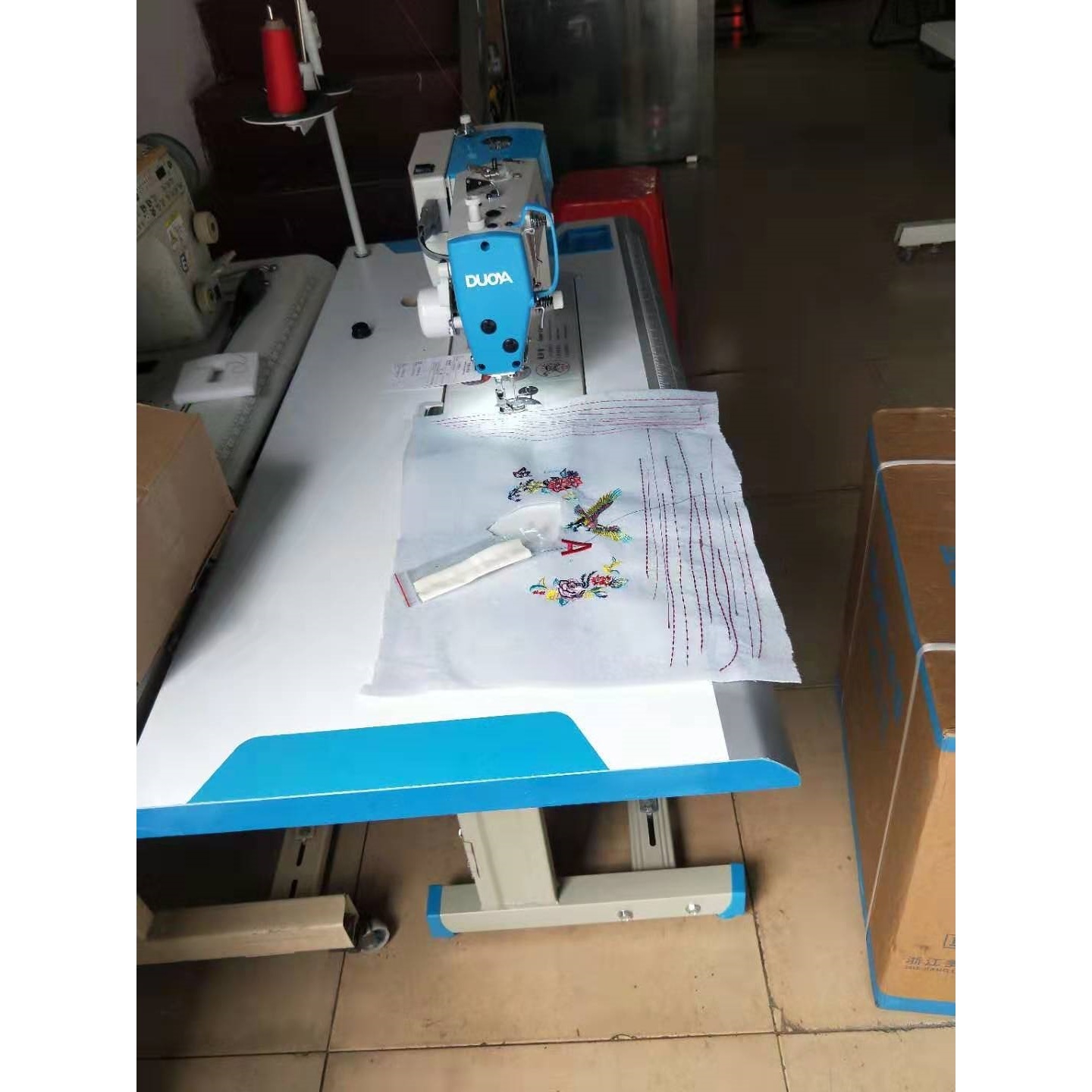 供应多亚牌1968电脑平车 高端全新平缝机 电脑多样缝 缝纫机