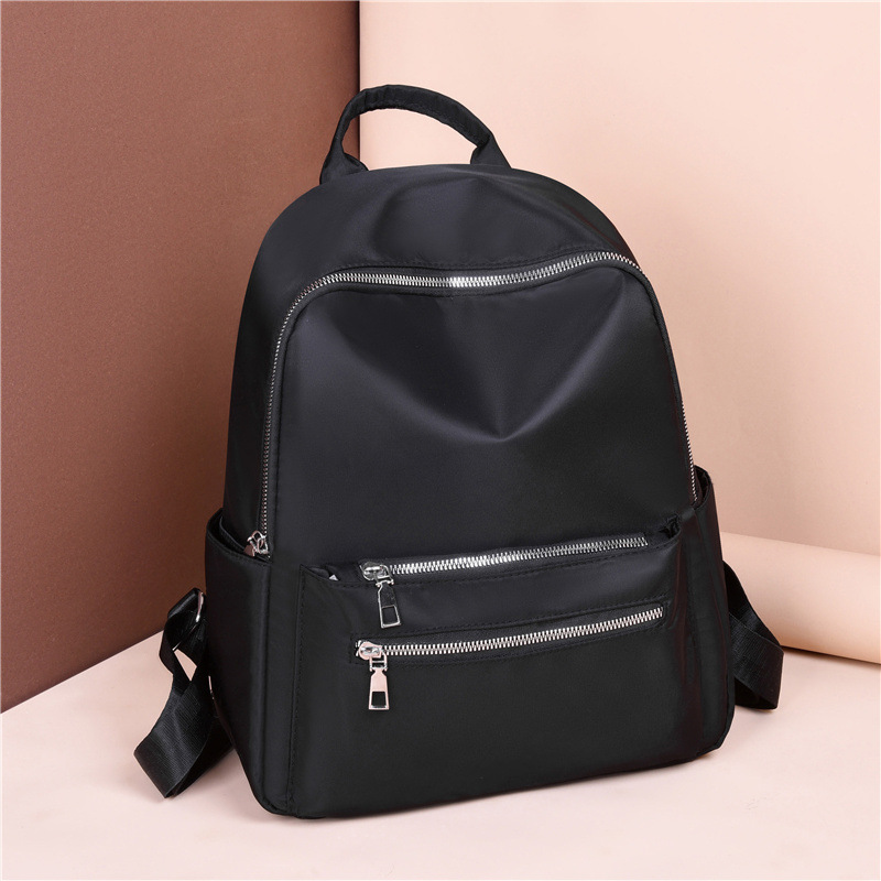 Backpack Women's New Fashion Casual Outdoor Travel Backpack Women's Simple Large Capacity Oxford Cloth Women's Bag Wholesale