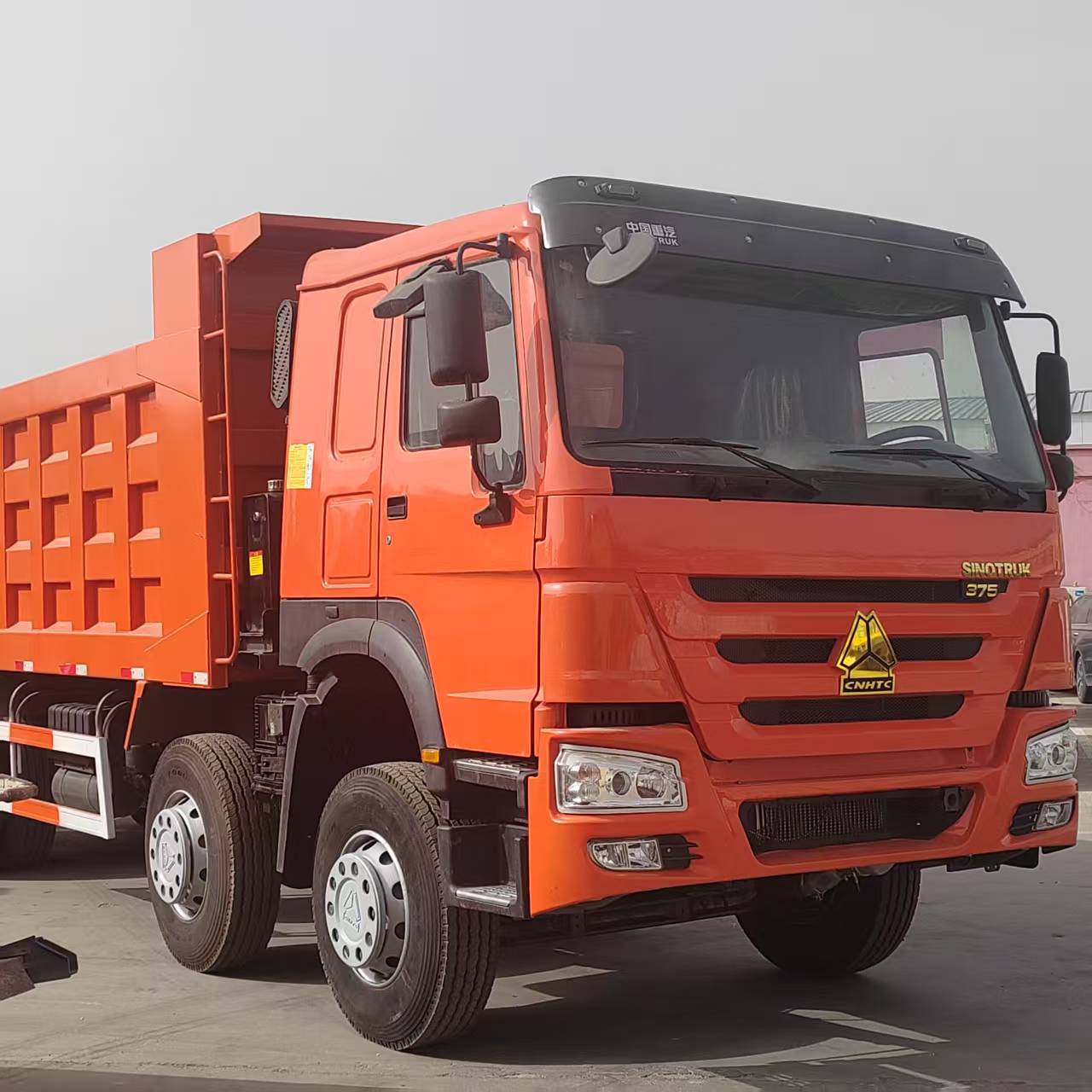 0成交0辆德龙f3000自卸车 二手12轮渣土车厢货车 右驾驶舱垃圾运输车