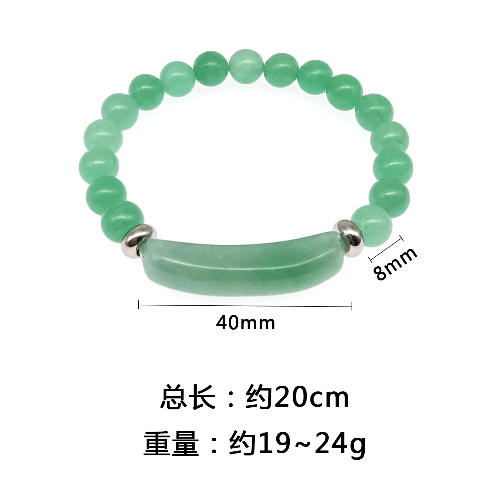 Amazon Hot Sale Filament Woven 8mm Natural Agate Stone Ladies Bracelet Tigereye Beaded Bracelet in Stock