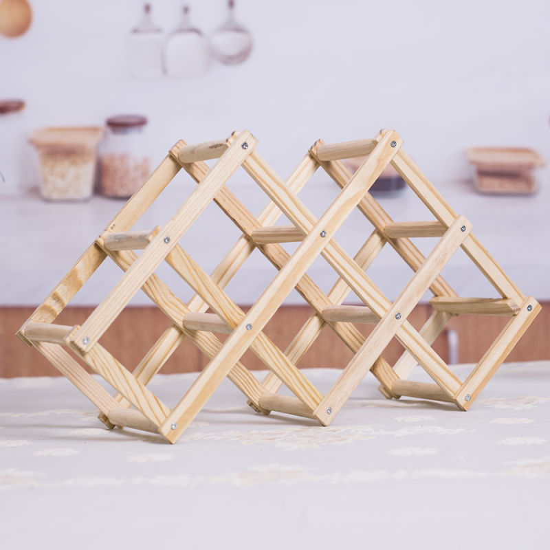 红酒架木制展示架客厅酒柜摆酒架复古创意葡萄酒架置物架酒架子