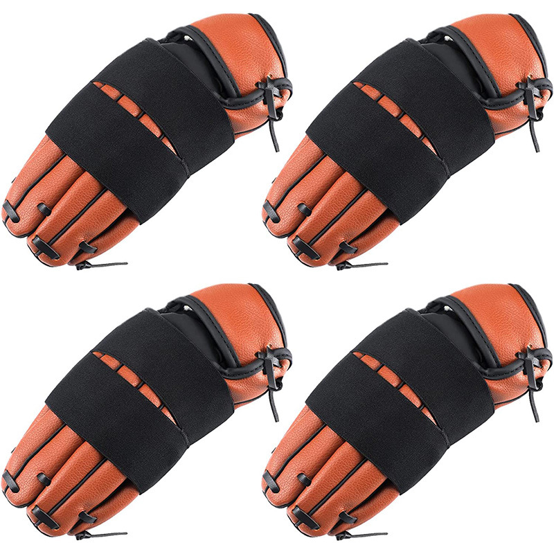 Baseball Gloves Strap Softball Gloves Shaping Strap Black High Elastic Velcro Elastic Hair Net Accessories