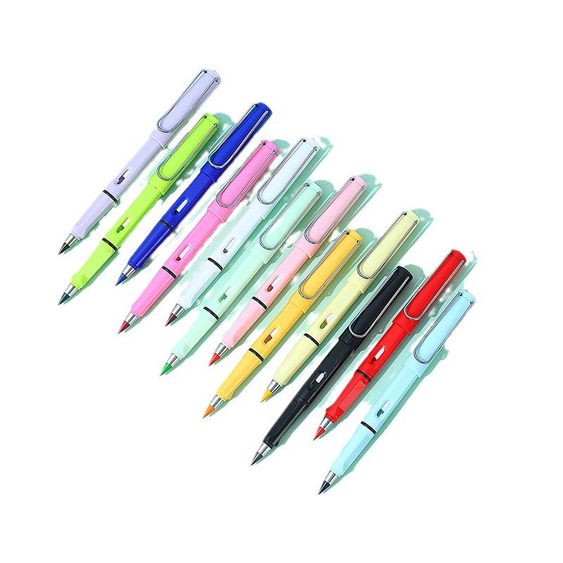 12-Color Sharpening-Free Erasable Pencil